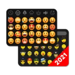 emoji keyboard android application logo